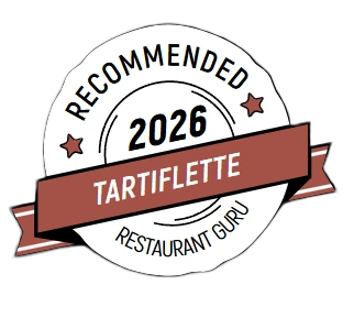 Tartiflette получи престижното отличие „Recommended 2026“ от Restaurant Guru!
